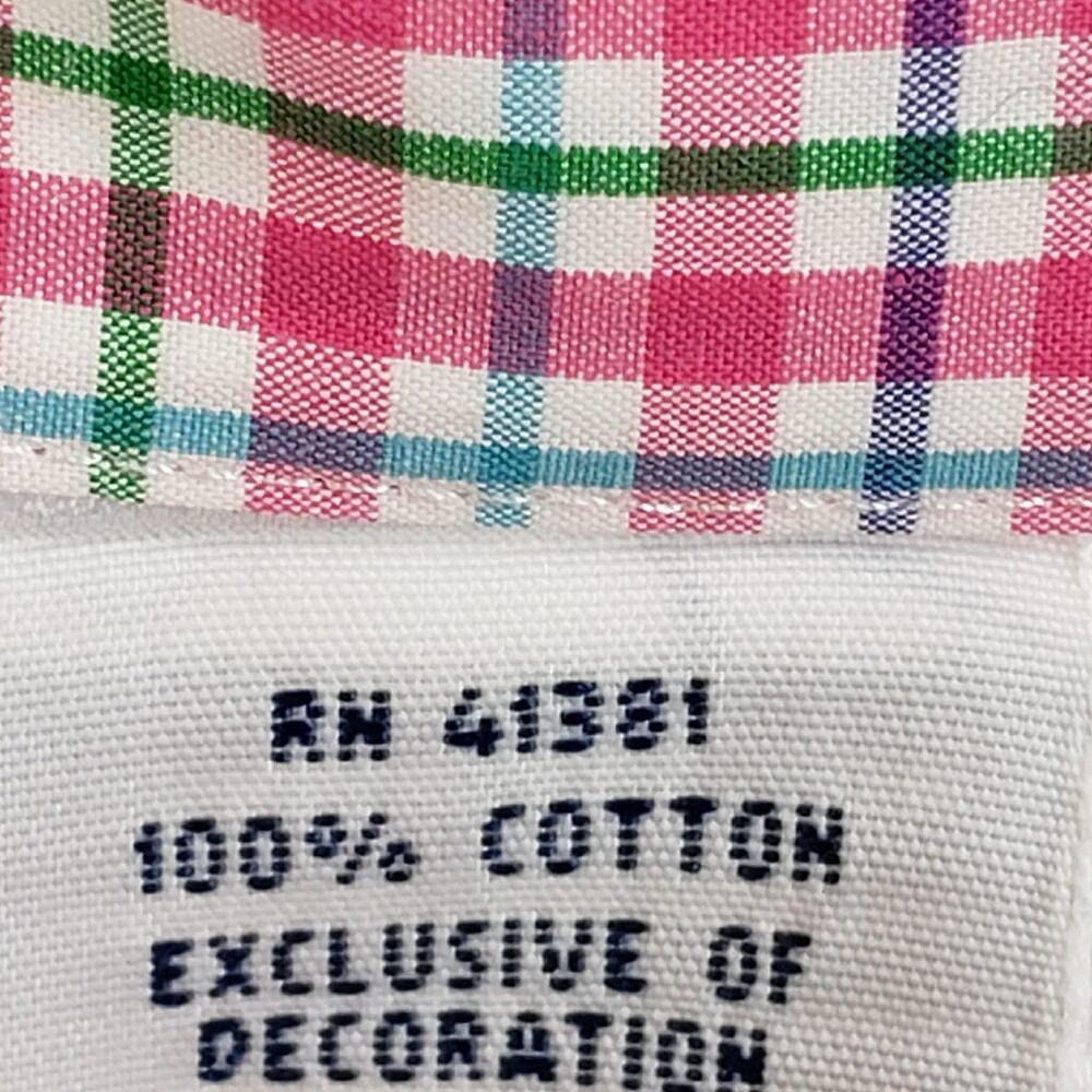 Polo Ralph Lauren Shirt Oxford Button Down Mens Size XXL Plaid Pink Long Sleeve - Picture 9 of 11